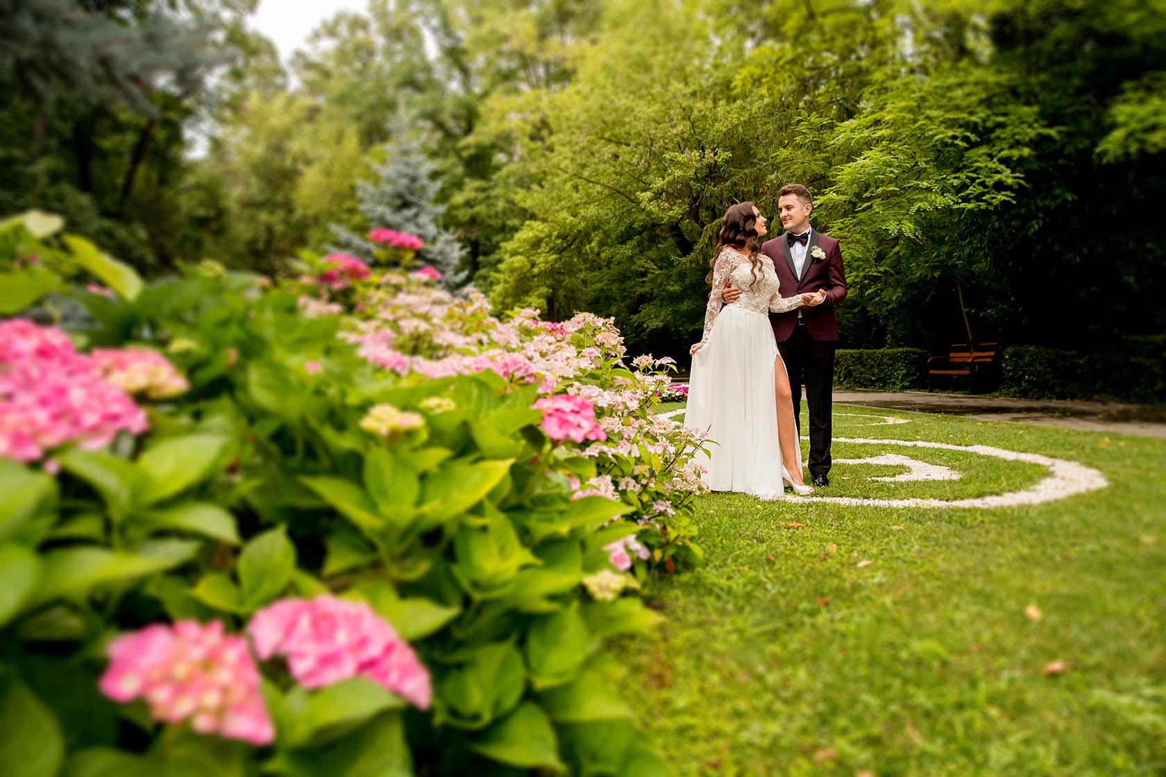 mireasa si mire la nunta ilfov, fotografie realizata de fotograf profesionist